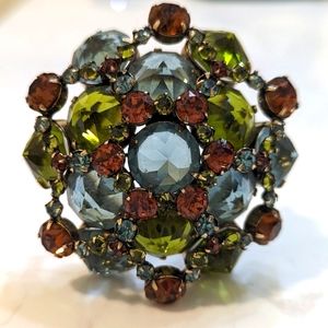 Vintage Estate Schreiber NY Domed Brooch